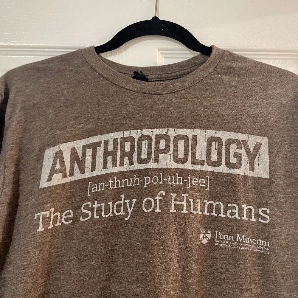 NWOT: Penn Museum Anthropology / Anthropologist Shirt, Unisex Large